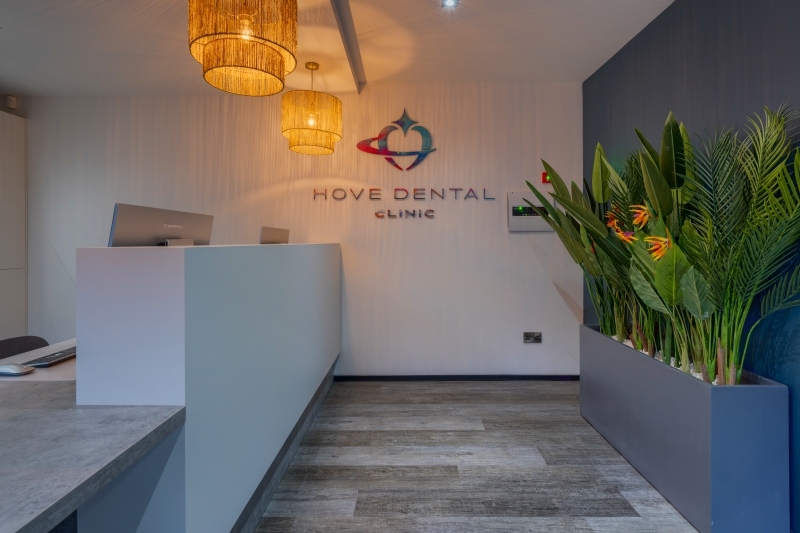 hove dental clinic reception